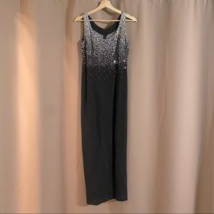 Black Sparkle Dress by St John (retail: $500+)